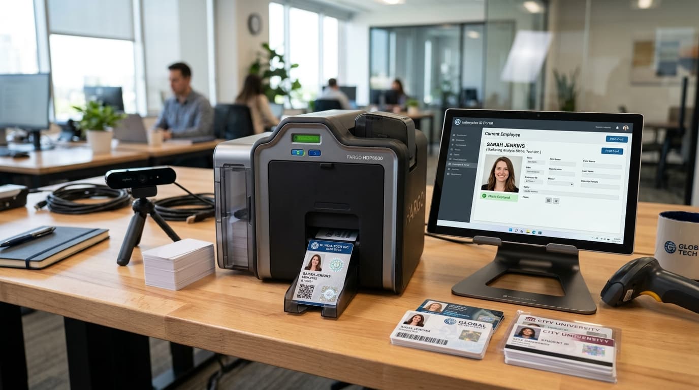 ID Card Data Collection Software and Verification Portal